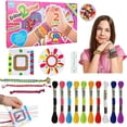 thumbnail image 1 of EASTIN Friendship Bracelet Making Kit Toys  Ages 7 8 9 10 11 12 Year Old Girls Gifts Ideas  Birthday Present for Teen Girl  Arts and Crafts String Maker Tool  Bracelet DIY  Kids Travel Ac, 1 of 9