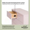 thumbnail image 4 of Storkcraft Casablanca Commode 6 tiroirs, Rose poudré, 4 of 10