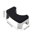 thumbnail image 3 of Dvkptbk Chamber Pot Bench Toilet Stool Squatting Poop Stool Bathroom Potty Step Stool Toilet Assistance Steps Step Stool Fits All Toilets Detachable Stackable Bathroom Accessories, 3 of 6