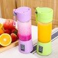 thumbnail image 4 of Extracteur de Jus Électrique Multifonction Mini Portable Gobelet Extracteur de Jus Électrique USB Rechargeable pour la Maison Gobelet pour Préparer du Jus Cadeau 380 ml, 4 of 9
