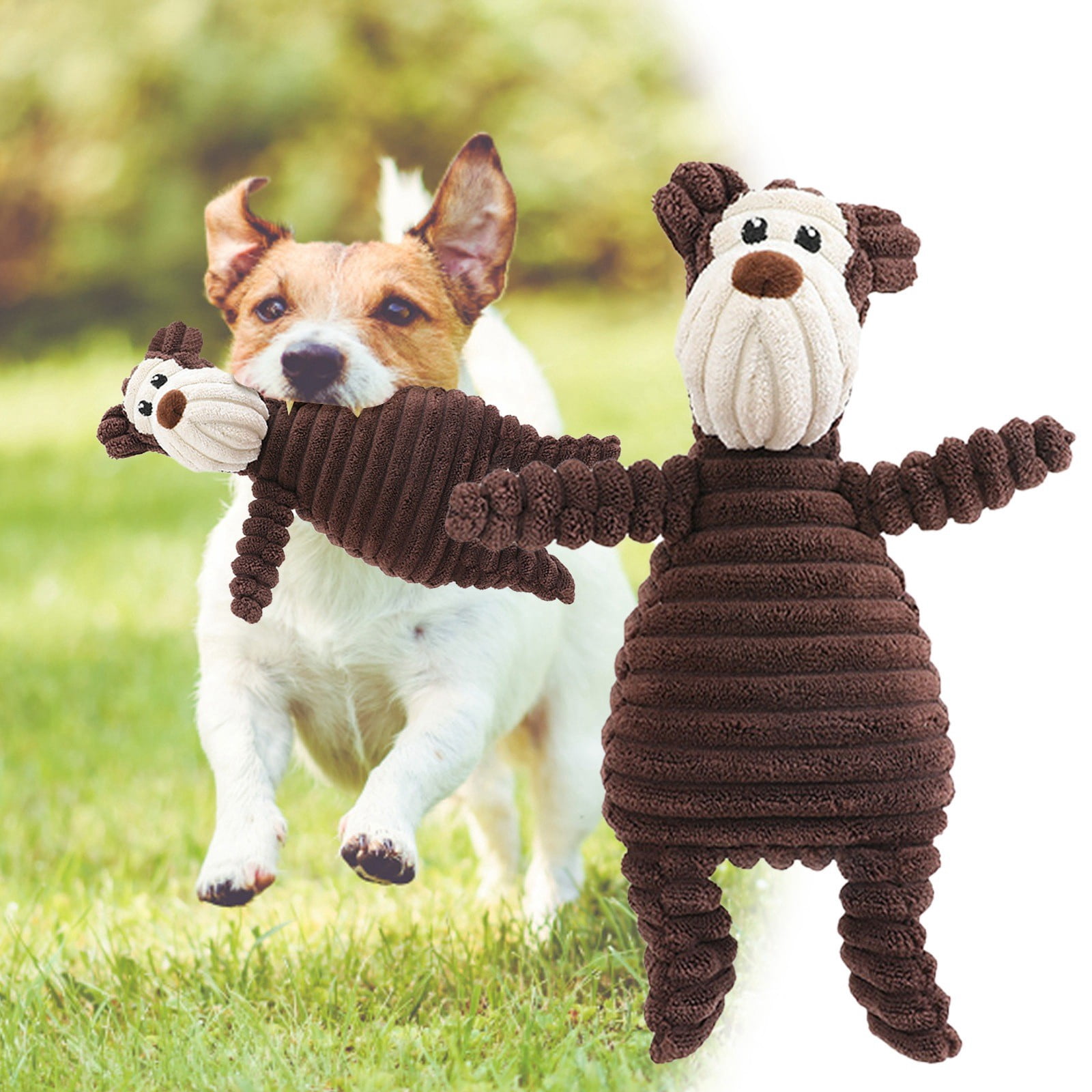 Hearth & Gear Durable Dog Chew Toys For Aggressive Chewers Interactive Puppy Teething Toys For Indoor Outdoor Play Pet Biting Training Dog Stuffy Small Dog for Aggressive Chewers Puppy Tots Big Dog