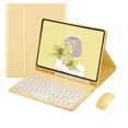 thumbnail image 1 of For iPad Mini 5th 4th 3rd 2nd 1st With Colorful Keyboard Leather Stand Cover Case Round Key Wireless Keyboard For 7.9inch Tablet With Mouse G Korean, 1 of 6