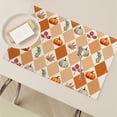 thumbnail image 5 of Fasiaou Fall Placemats, 12 x 18 Inch, Printed Thanksgiving Maple Leaf Linen Table Mats, Seasonal Autumn Holiday Table Decorations for Kitchen, Dining, Party Decor, 5 of 5