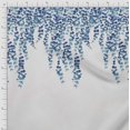 thumbnail image 2 of oneOone Cotton Silk Fabric Leaves Panel Print Sewing Fabric BTY 42 Inch Wide, 2 of 3