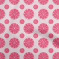 thumbnail image 1 of oneOone Viscose Chiffon Magenta Fabric Fruits Lemon Slice Craft Projects Decor Fabric Printed By The Yard 42 Inch Wide, 1 of 4