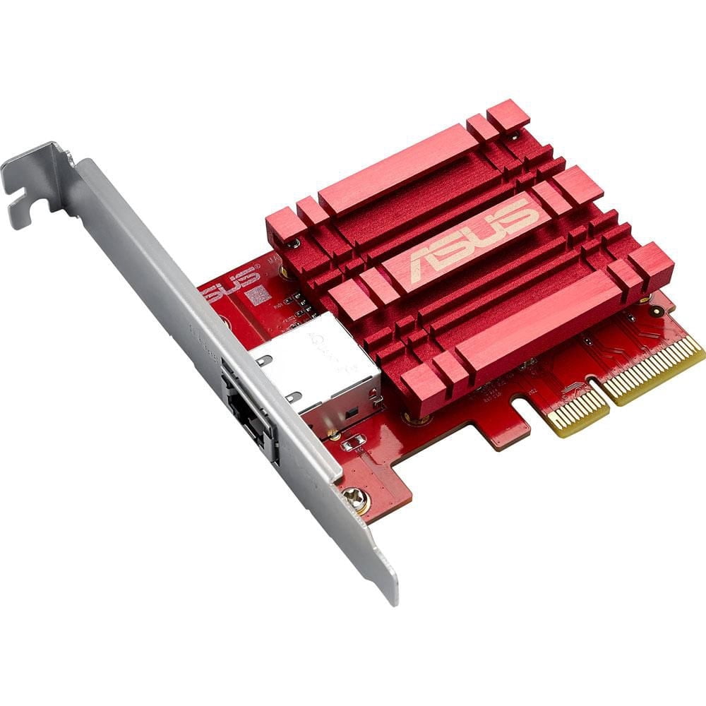 Adaptateur réseau PCIe ASUS 10GBase-T avec rétrocompatibilité 5/2.5/1G et 100Mbps -XG-C100C