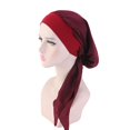 thumbnail image 3 of Foulard pour Femmes Mode Long Élastique Doux Turban Chapeau, 3 of 4