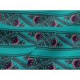 thumbnail image 4 of oneOone Viscose Jersey Fabric Stripe|Chevron & Floral Block Printed Craft Fabric BTY 60 Inch Wide, 4 of 5