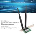 thumbnail image 4 of Adapter Card, Built In 9 Pin USB 2.4G 5G WiFi Card  For Desktop Computer, 4 of 8
