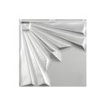 thumbnail image 1 of Fasade Art Deco Brushed Aluminum Ceiling Tile Sample 12" x 12" random portion no overlap, 1 of 1