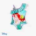 thumbnail image 1 of Disney Disney princess Sibling Matching Ariel Shinning Star pattern Design Swimming suit, 1 of 8