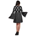 thumbnail image 4 of Moomaya Robe à Manches Longues Évasées pour Femmes, Décontractée, Imprimée, d'Été, Plissée, Kurta, 4 of 6