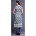 thumbnail image 4 of Bimba Tuniques Droites pour Femmes Imprimées Sans Manches Kurti Décontractée Robe Grande, 4 of 5