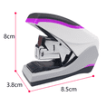 thumbnail image 2 of half bar desktop stapler, 40-sheet capacity, low force, compact size, 2 of 5
