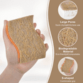 thumbnail image 1 of Eco-Friendly Natural Sponges for Dishes 15 Pack, 1 of 5