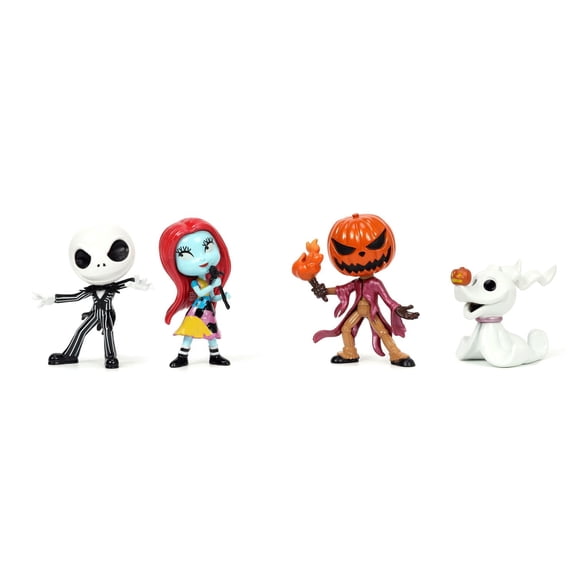 Jada Toys 2.5" Metal Fig 4 Pack - Disney Tim Burton's The Nightmare Before Christmas