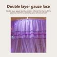 thumbnail image 4 of Princess Dome Mosquito Net Canopy for Twin Bed, Fine Mesh Insect Protection Bed Tent for Childs Crib Adult Bed – Romantic Bedroom Decor with Easy Ceiling Mount Hoop Design, 4 of 7
