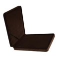 thumbnail image 5 of KLKCMS Jewelry Organizer, Necklace Storage, 19x24cm, Ear Box, Velvet Holder, Coffee, 5 of 5