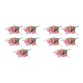 thumbnail image 3 of Baohd 5pcs/set Arrangement de Fleurs Artificielles Réalistes Entretien Bas et Rose Réaliste 2Set, 3 of 6