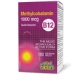 thumbnail image 1 of Natural Factors Vitamin B12 Methylcobalamin 1000 mcg 180 Sublingual Tablets, 1 of 2