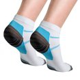 thumbnail image 2 of Visland Unisex Plantar Fasciitis Compression Ankle Socks Foot Arch Pain Relief Support, 2 of 7