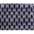 thumbnail image 4 of oneOone Georgette Viscose Fabric Square & Arrow Sign Kasuri Printed Craft Fabric BTY 42 Inch Wide, 4 of 4