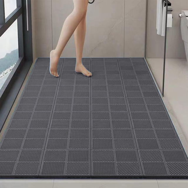 Interlock Defend Slip Bathroom Mats Waterproof Floor Tiles With Holes Defend Slip Pool And Shower Mats For Indoor And Outdoor Use