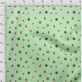 thumbnail image 3 of oneOone Coton Popeline Tissu Pastèque Fruit Imprimer Tissu BTY 42 Pouces de Large, 3 of 4