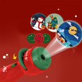 thumbnail image 4 of Red Kids Flashlight Projector With 24 Holiday Patterns Plastic Material Size 4.52 X 1.49 X 1.18 Inches For Role Play And Learning Red ark Blue, 4 of 7