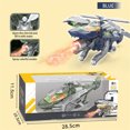 thumbnail image 1 of Liyamei Children's Transformation Blowtorch Airplane Toy Airplane Which Can Between Airplane And Robot Modes Bringing And Excitement To Children., 1 of 5