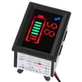 thumbnail image 4 of Battery Capacity Meter,YB27VE Electric Car Digital Battery Capacity Indicator Battery Voltage Meter Achieve More, 4 of 11