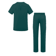 thumbnail image 2 of Adar Addition Go-Basic Scrub Set For Men - Classic V-Neck Scrub Top & Cargo Scrub Pants, 2 of 7