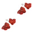 thumbnail image 1 of Decodeary 50piece Realistic Appearance Artificial Orchid Heads With And Long-lasting red 2Set, 1 of 6