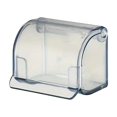 thumbnail image 2 of Wall Mount Plastic Shaving Tool Storage Box with Transparent Flip Cover Waterproof Bathroom Wall Mounted Organizer for Razors and Grooming Supplies 1-Pack, 2 of 7