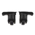 thumbnail image 3 of 1 Pair Swivel Suitcase Luggage Wheels Replacement Casters for Trolley Black - Easy Installation, 3 of 7