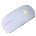 thumbnail image 1 of braveheart Souris Sans Fil à DEL Souris Optique Sans Fil pour PC Ordinateur Portable Ordinateur 2,4 GHz Jeux Blanc 1 Ensemble, 1 of 6