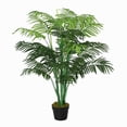 thumbnail image 1 of Outsunny Palmier Tropical Artificiel de 4 Pi Plante Factice avec Feuilles Réalistes, 1 of 10