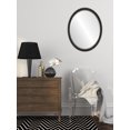thumbnail image 2 of Toronto Framed Mirror - Black Silver, 2 of 6