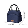 thumbnail image 3 of Rbaofujie Meal Bag with Rice Insulation Bag Large Capacity Lunch Box Bag Water Proof Ice Bag Office Lunch Bag Kitchen Organizers and Storage, 3 of 6