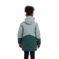 thumbnail image 3 of Trespass Kids Waterproof Jacket Oleta - Raincoat For Kids with Removable Hood, Windproof Padded Jacket with Taped Seams, Two Tone Girls Rain Coat with Pockets, 3 of 7