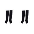 thumbnail image 4 of Maytalsory Chaussettes de Compression Respirantes à Fermeture Éclair Performance avec Confort Maximal Noir P/M 2Ensemble, 4 of 6