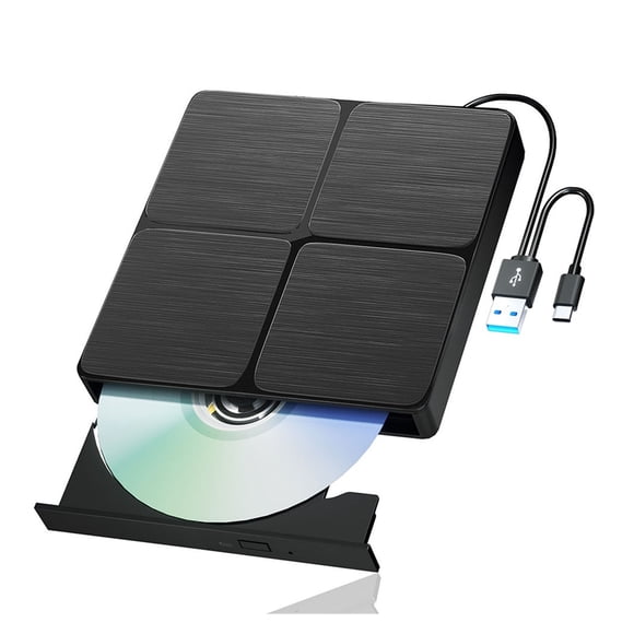 External Blu Ray Player USB3.0 3D Burner CD DVD-ROM Optical Drive Disc Reader for Laptop ,Latest USB 3.0 Tech