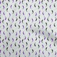 thumbnail image 1 of oneOone Velvet Purple Fabric Ocean Fish Sewing Craft Projects Fabric Prints By Yard 58 Inch Wide, 1 of 4