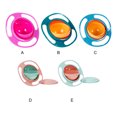 thumbnail image 4 of Transemion PP Baby Gyro Bowl Safe For Food Contacting Round Edge And Colorfast Sleek Surface Rotate Bowl Light Green, 4 of 6