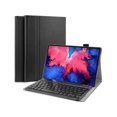 thumbnail image 1 of Étui Clavier Sans Fil pour Tablette Lenovo Tab M10 Plus 3e Génération 10,6 Pouces 2022, Couverture à Support Intelligent, 1 of 7