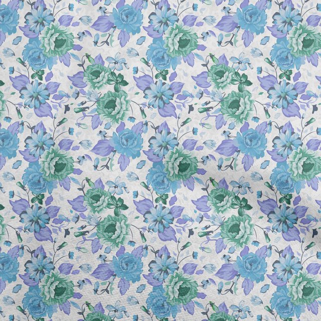 oneOone Velvet Dark Green Fabric Asian Floral Sewing Craft Projects Fabric Prints By Yard 58 Inch Wide