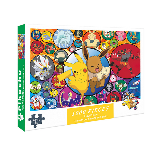 Jigsaw Puzzles for Adults Kids 1000 Pieces, Large Puzzle Family Game Adult Decompression Child Education Gift for DIY Intellective Educational Game, Gift