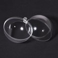 thumbnail image 4 of Unique Bargains Lot de 6 Boules d'Ornement en Plastique Transparent de 4 Po (100 mm), 4 of 6