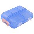 thumbnail image 2 of Travel Pill Organizer, 10 Compartments Pill Case Compact And Portable Pill Box Dispenser For Purse Vitamin Fish Oil Compartments Container Medicine Box, 2 of 8