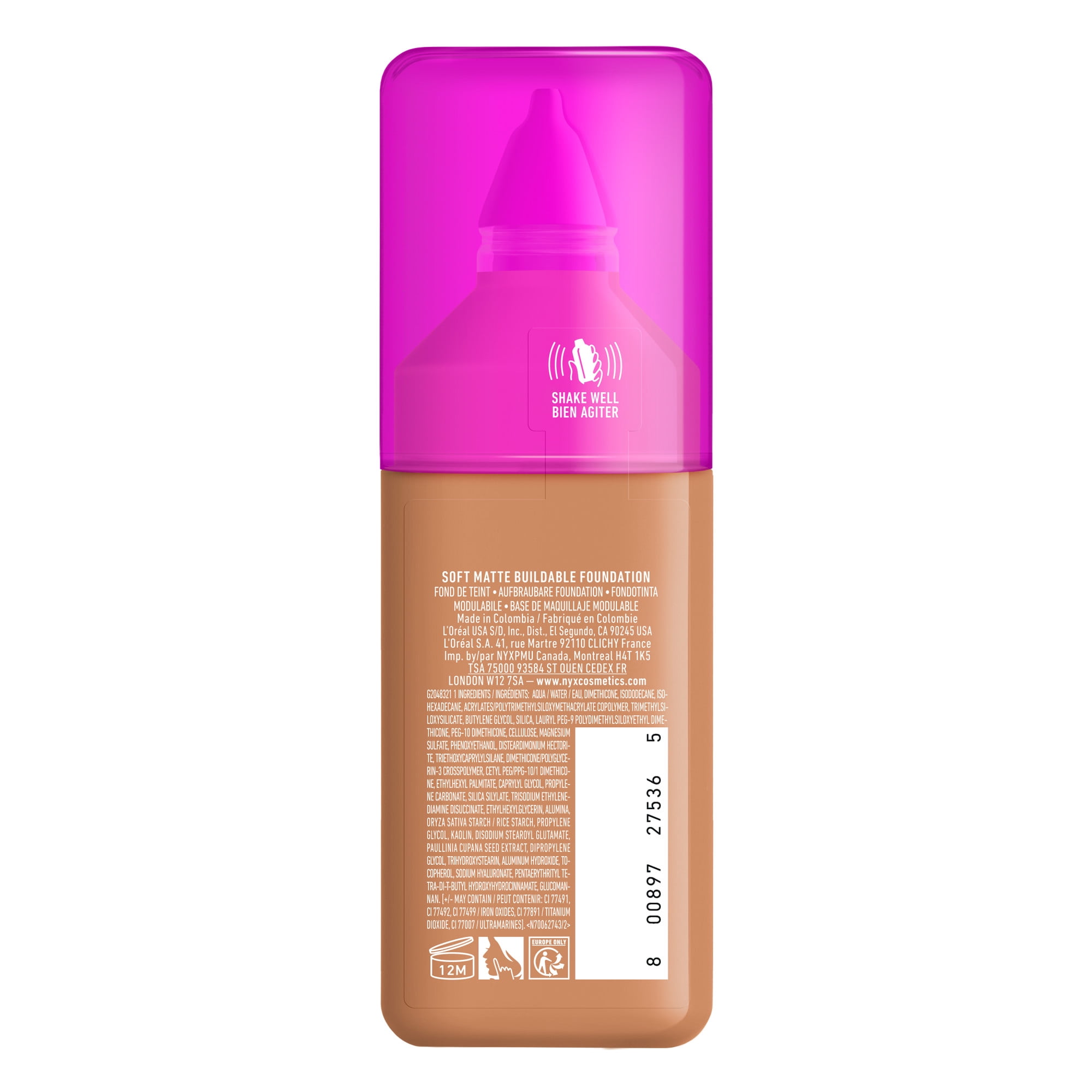 NYX Professional Makeup MAKE EM WONDER FOUNDATION CLASSIC TAN